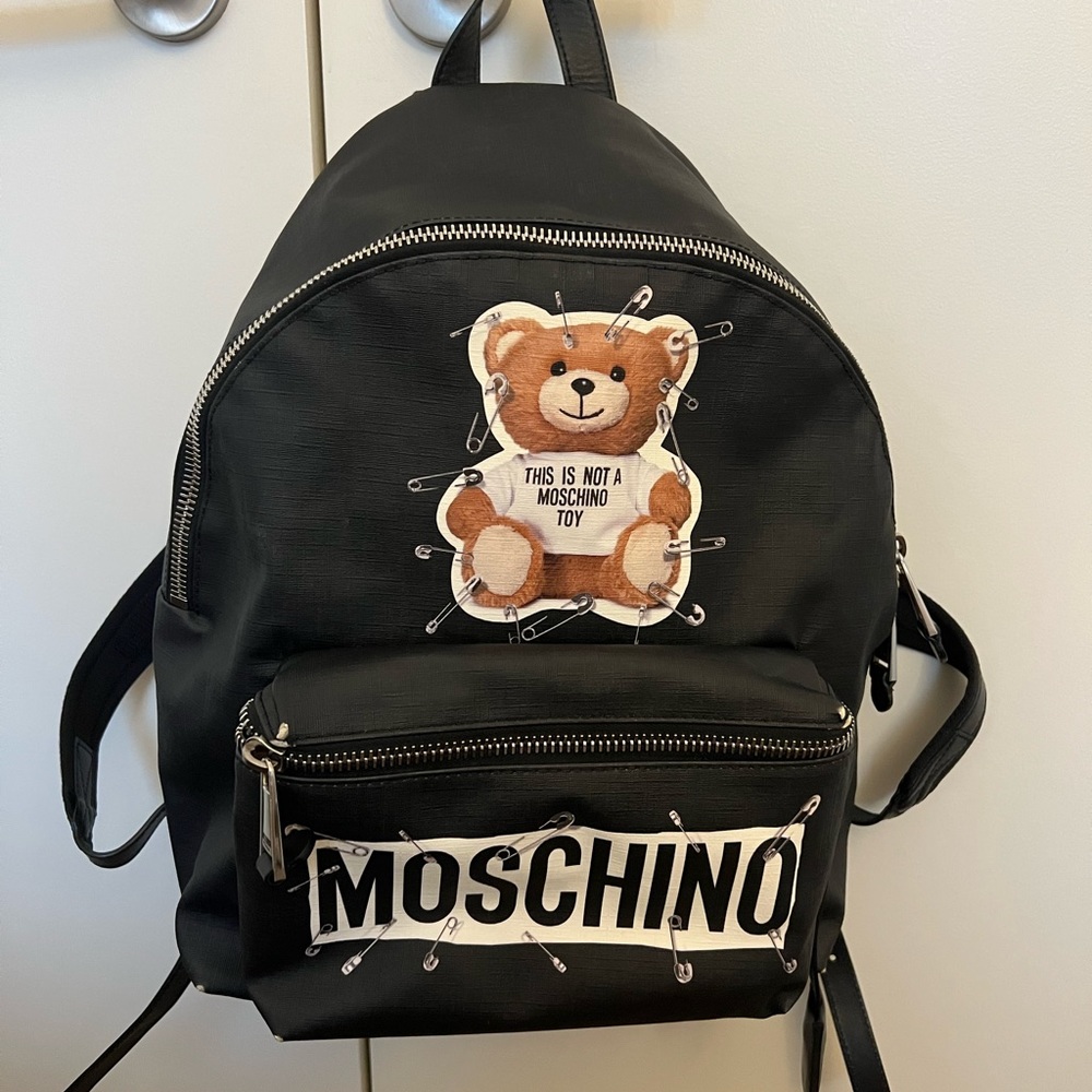 Moschino Teddy Bear Print Backpack